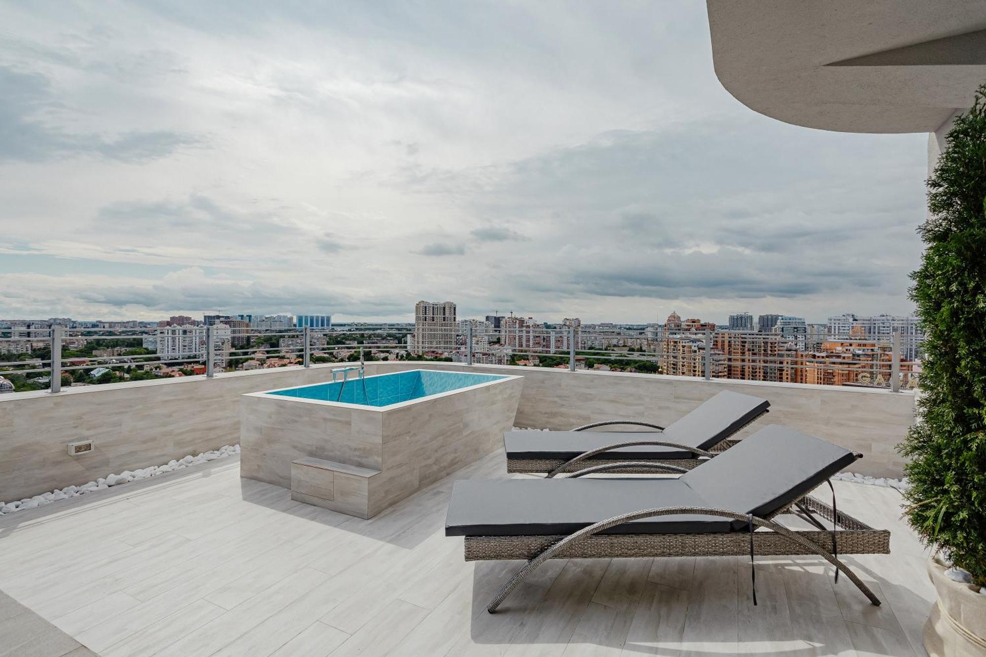 Plaza Arcadia Apartments Одеса Стая снимка