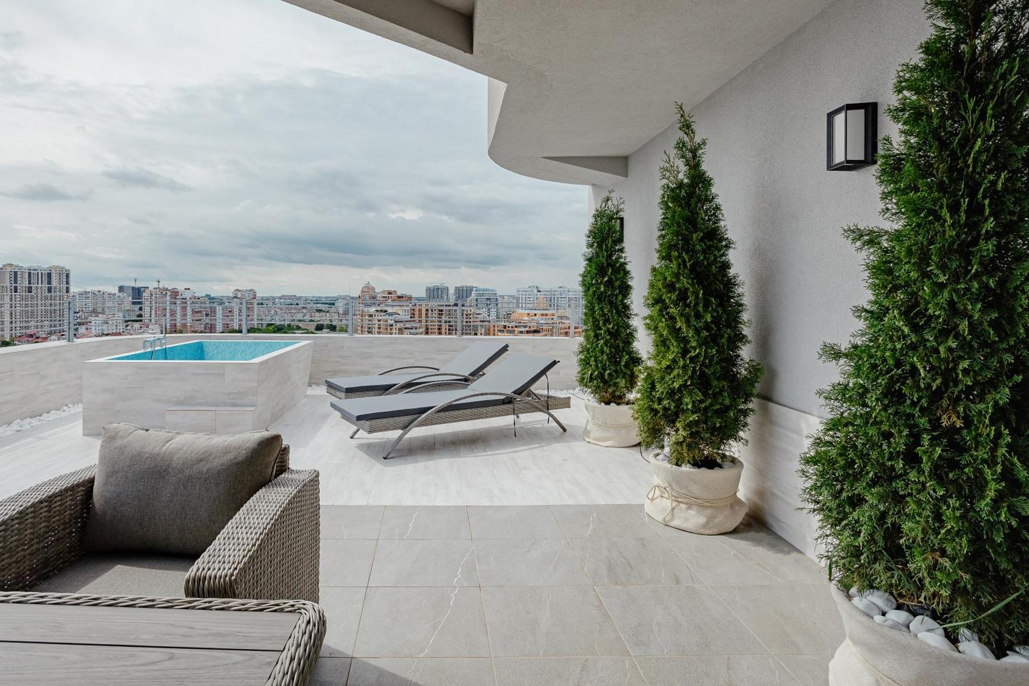 Plaza Arcadia Apartments Одеса Стая снимка