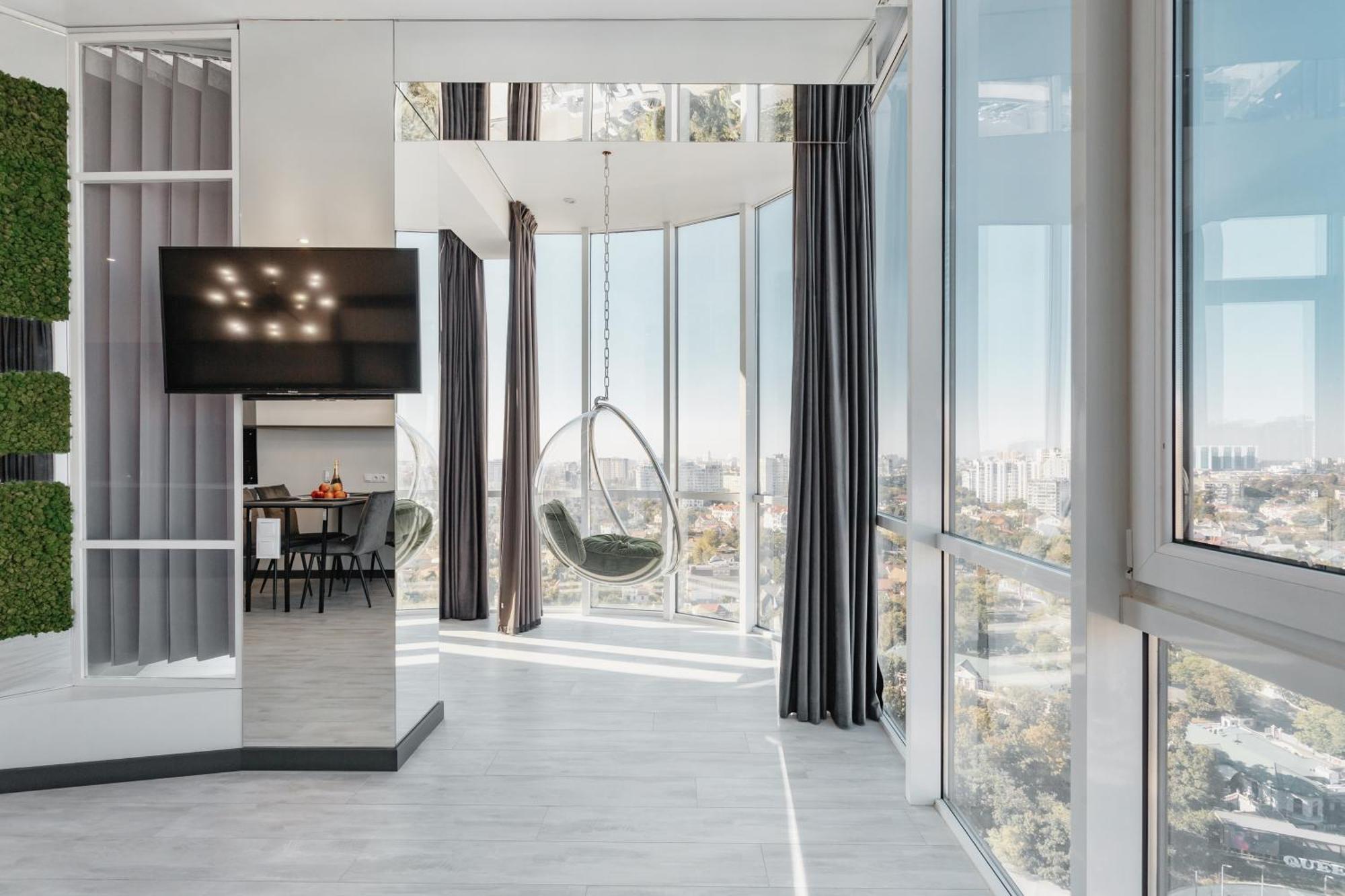 Plaza Arcadia Apartments Одеса Стая снимка