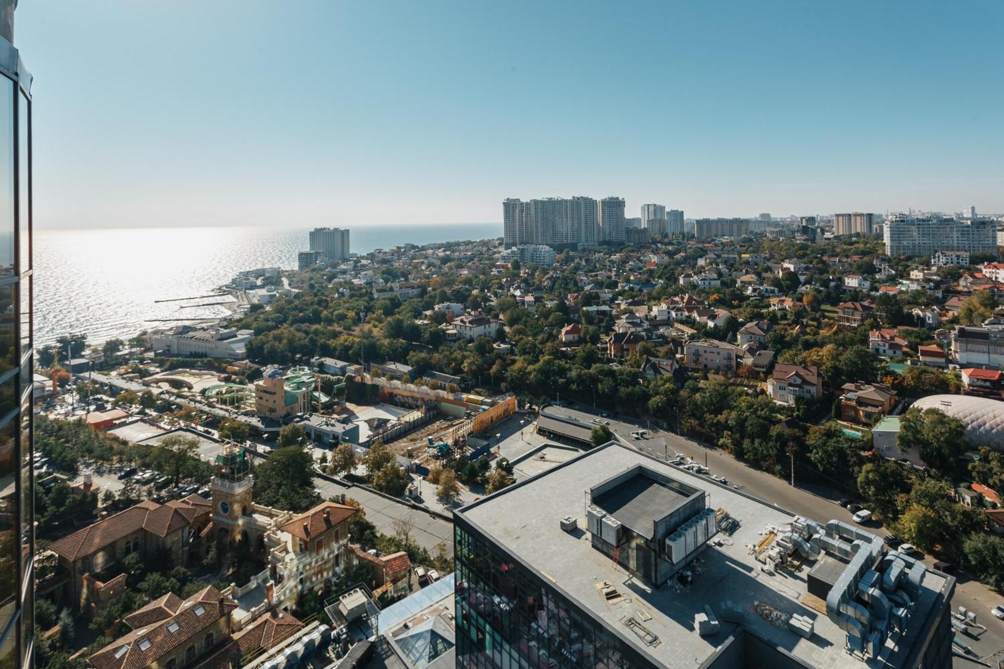 Plaza Arcadia Apartments Одеса Стая снимка