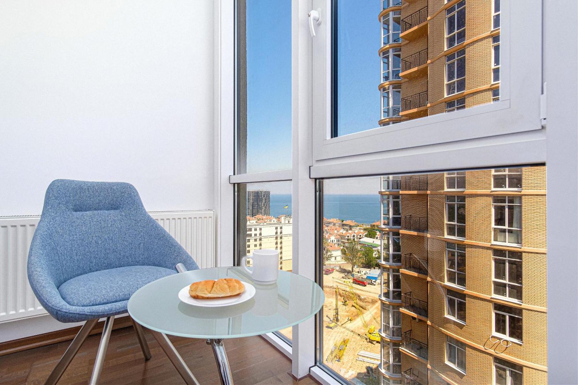 Plaza Arcadia Apartments Одеса Стая снимка